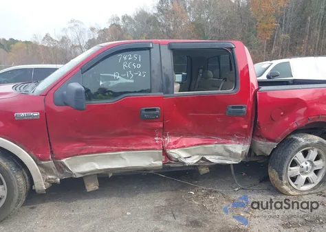 2008 Ford F-150 Lariat из США, поврежденный, VIN 1FTPW12V68FB17831